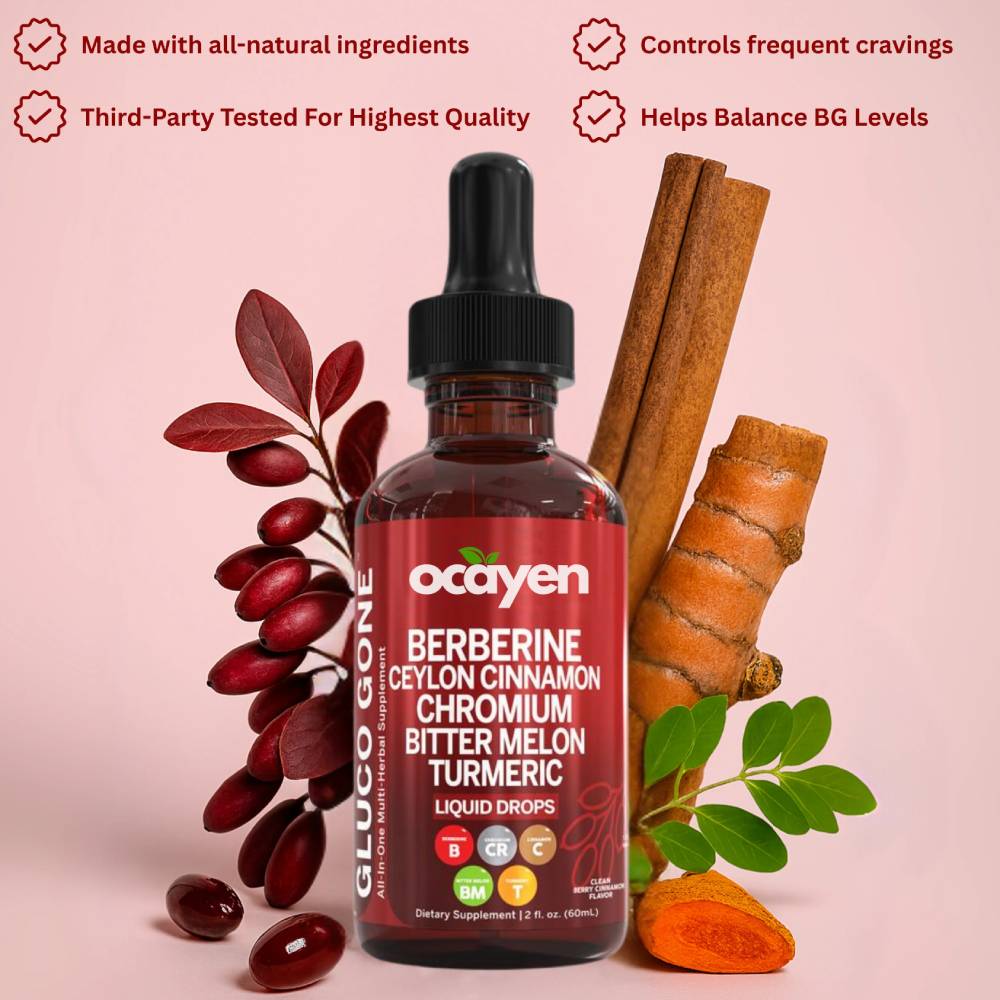 Ocayen Berberine + Ceylon Cinnamon Regulator Drops