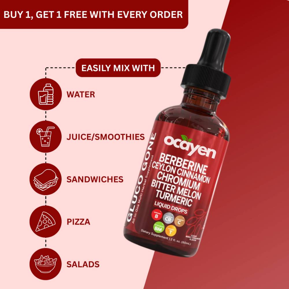Ocayen Berberine + Ceylon Cinnamon Regulator Drops