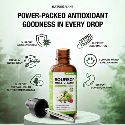 100% Pure Organic Soursop Drop Extract